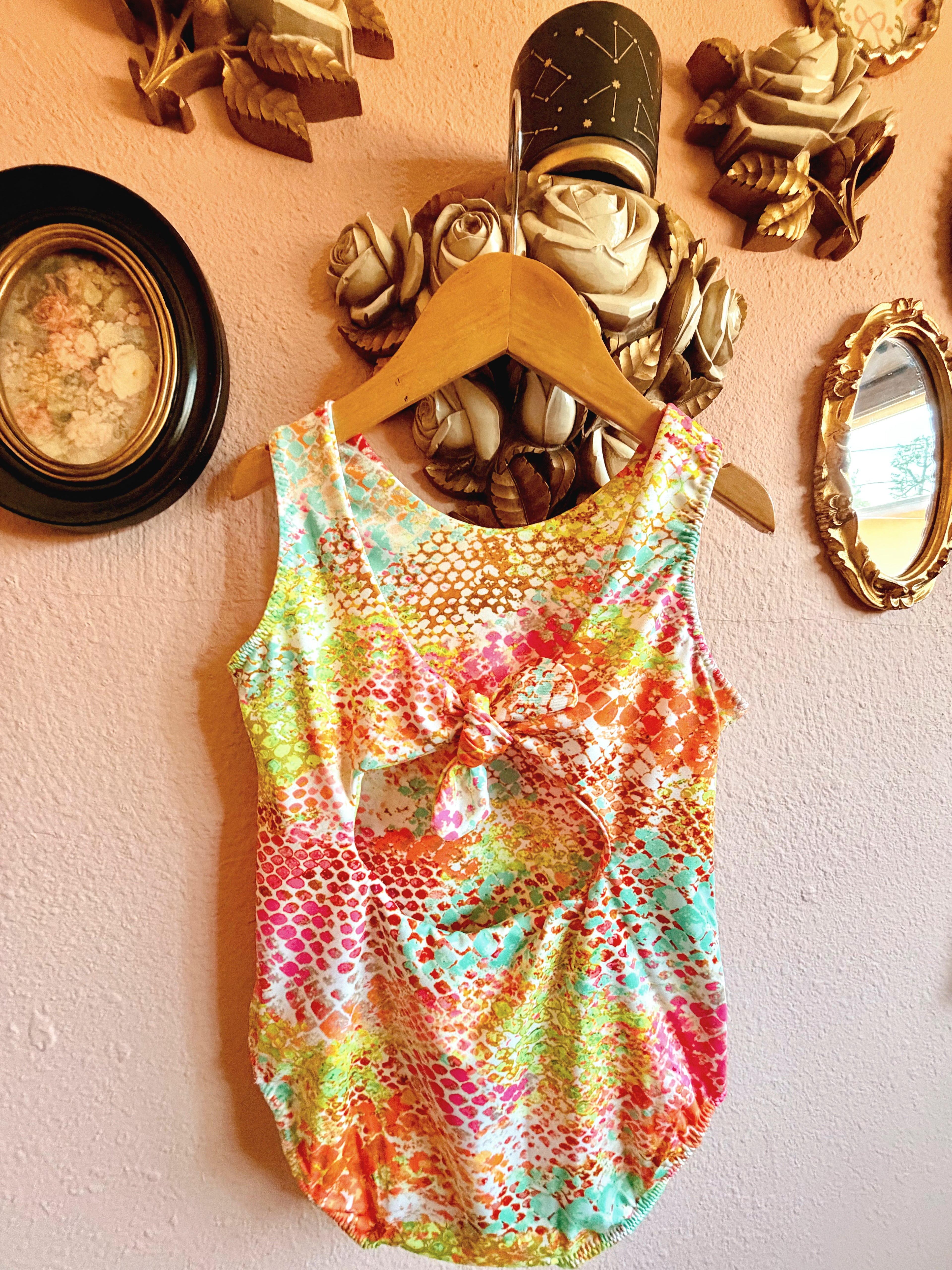 SWIM neon Sloane one piece (BIG KID)