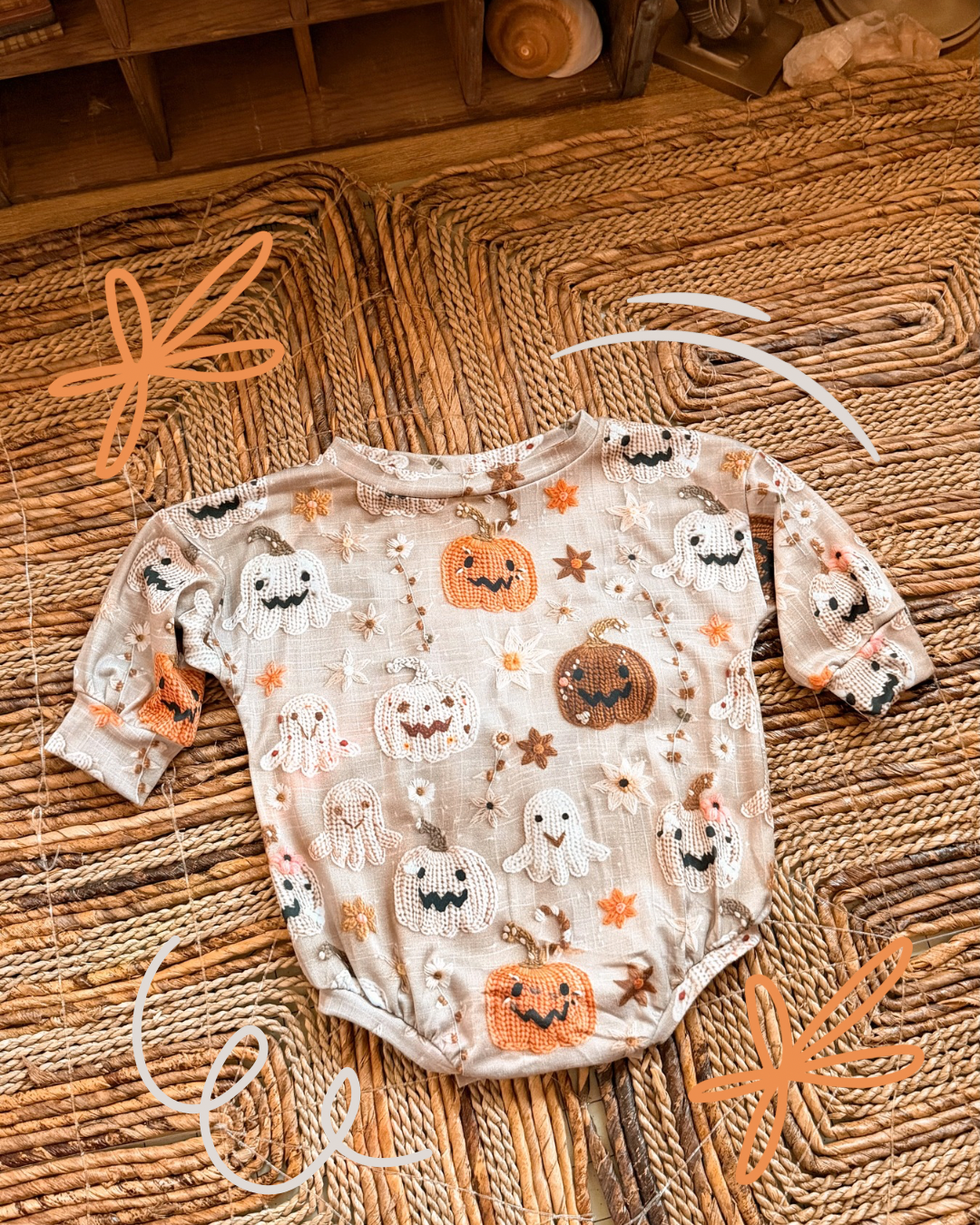 Spooky cute Hudson romper
