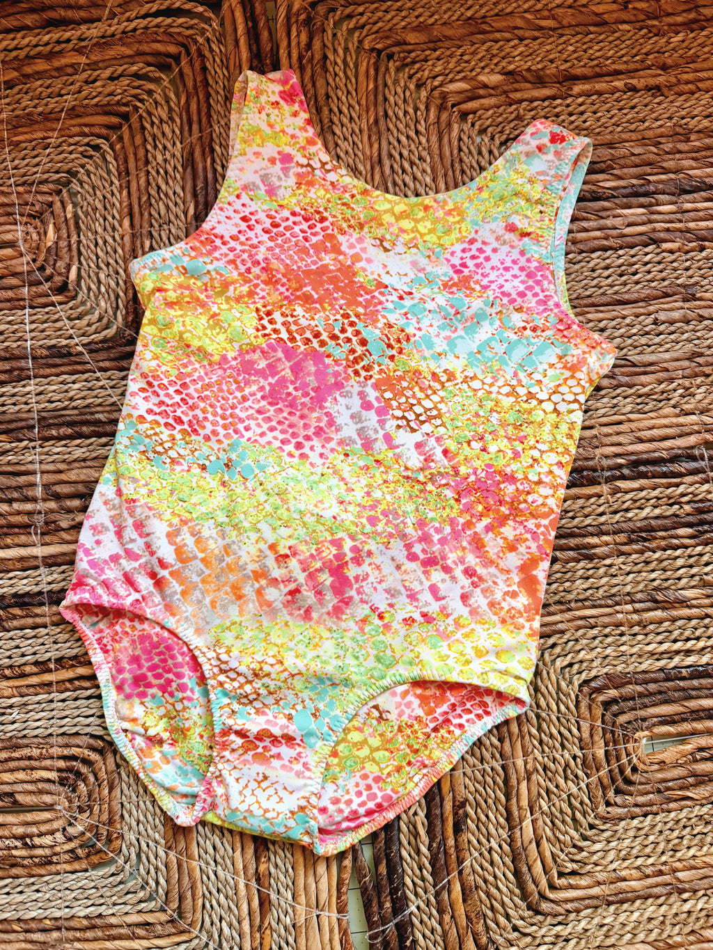 SWIM neon Sloane one piece (BIG KID)
